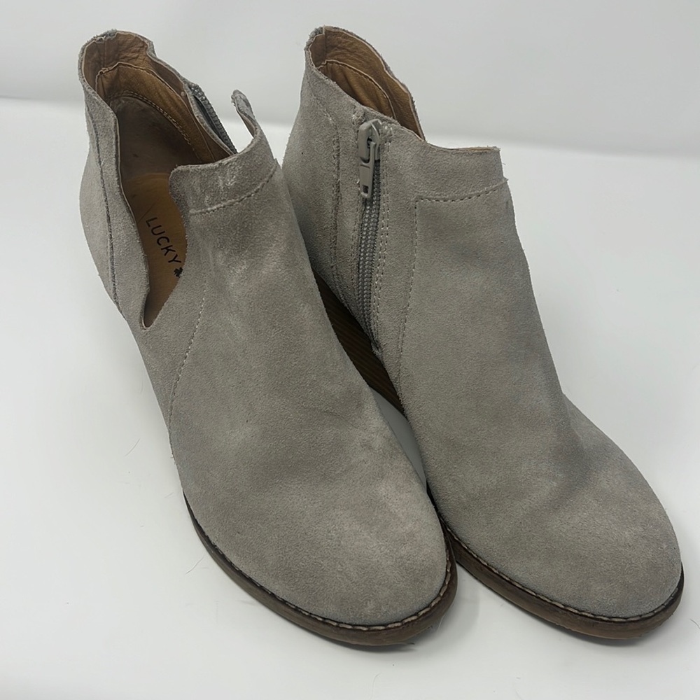 Lucky Brand 6.5 Wedge Bootie